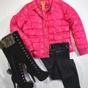 Tori Burch Puffer Jacket